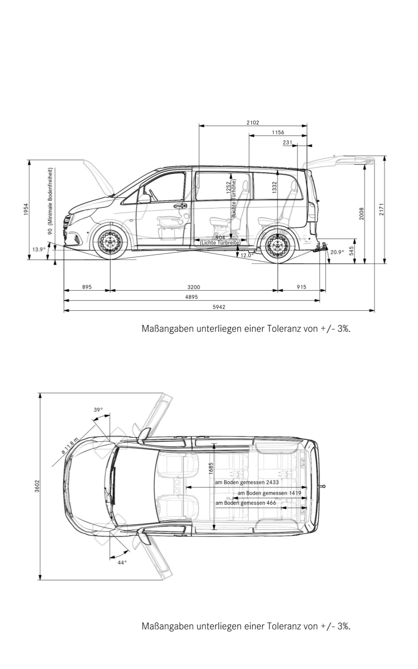 Mercedes-Vito 8-Sitzer